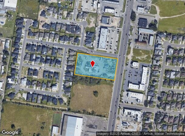  613 N Shary Rd, Mission, TX Parcel Map