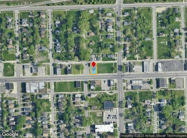  3734 Fenkell St, Detroit, MI Parcel Map