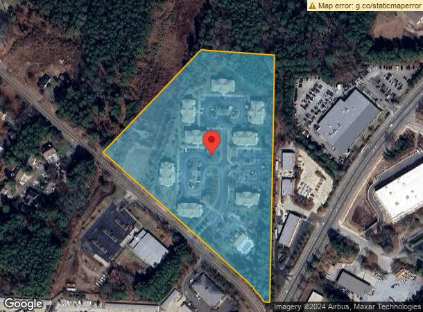  200 Foxridge Cres, Durham, NC Parcel Map