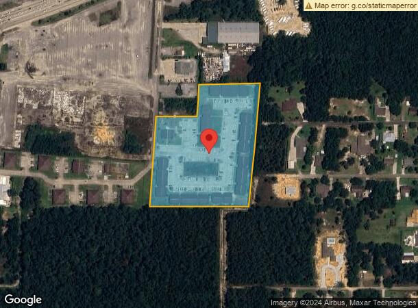  100 Auderer Blvd, Waveland, MS Parcel Map