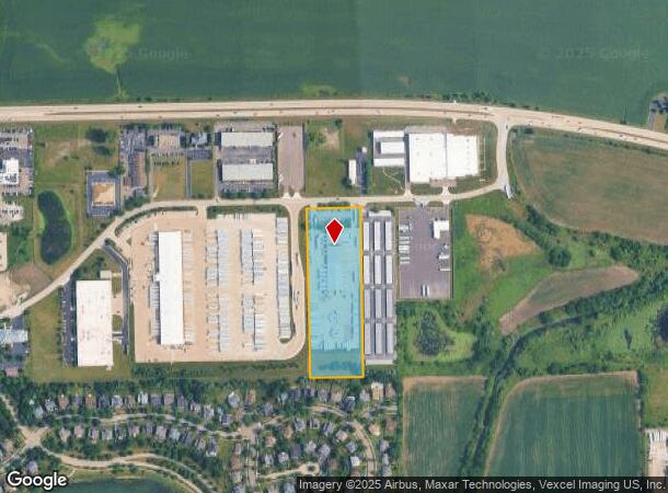 1970 Wiesbrook Rd, Oswego, IL Parcel Map