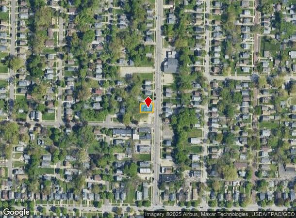  1264 Grant St, Akron, OH Parcel Map