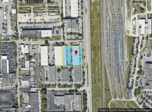  7230 Nw 70Th St, Miami, FL Parcel Map