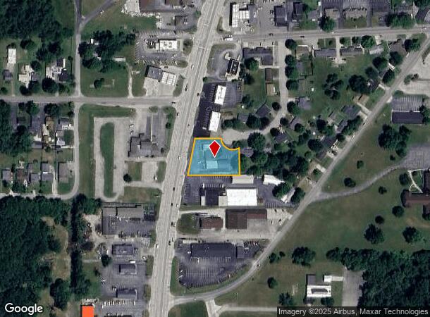  2004 1/2 S Memorial Dr, New Castle, IN Parcel Map