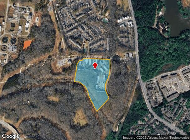  110 Thumpa Ave, Athens, GA Parcel Map