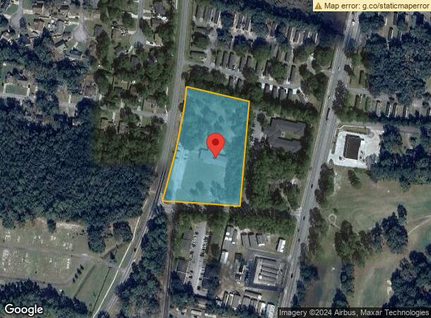  1166 S Main St, Hinesville, GA Parcel Map