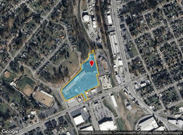  1201 Old Euclid Ctr, Bristol, VA Parcel Map