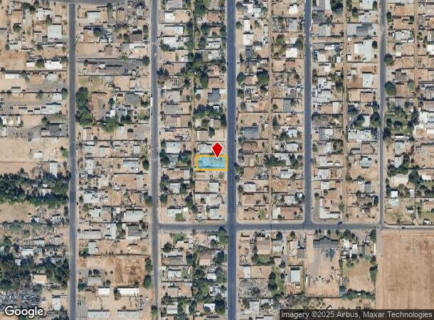 6228 S 12Th St, Phoenix, AZ Parcel Map