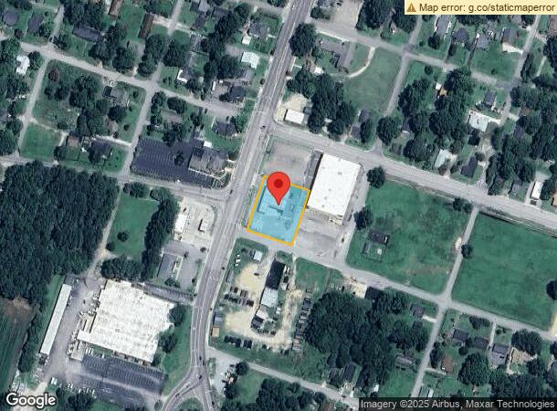  1307 S Main St, Lillington, NC Parcel Map