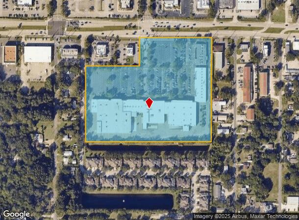  1501 W New Haven Ave, Melbourne, FL Parcel Map