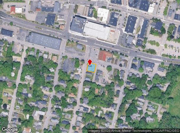  34 Burnham St, Westbrook, ME Parcel Map