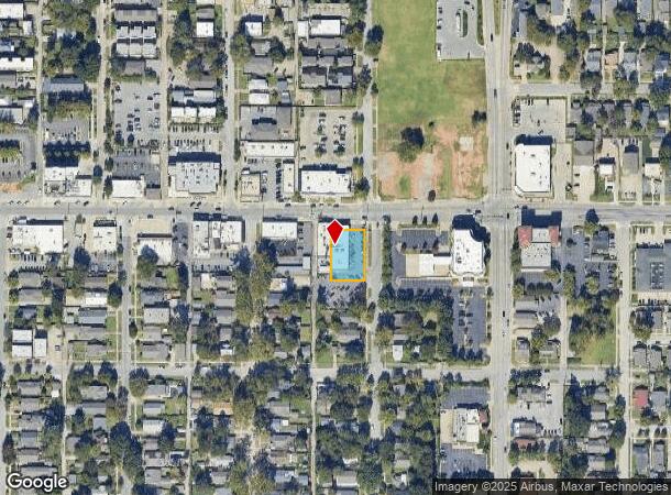 1624 E 15Th St, Tulsa, OK Parcel Map