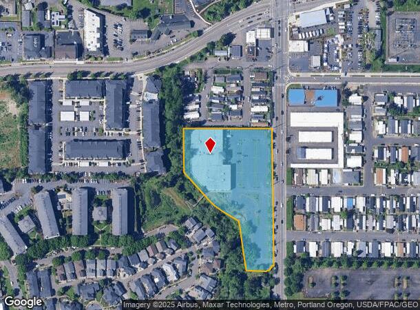  1415 Ne 223Rd Ave, Fairview, OR Parcel Map