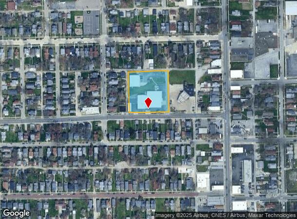  520 Spring St, Fort Wayne, IN Parcel Map