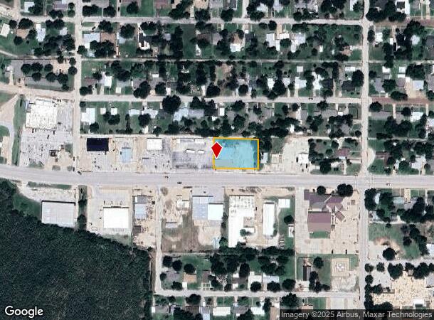  1106 W Main St, Olney, TX Parcel Map
