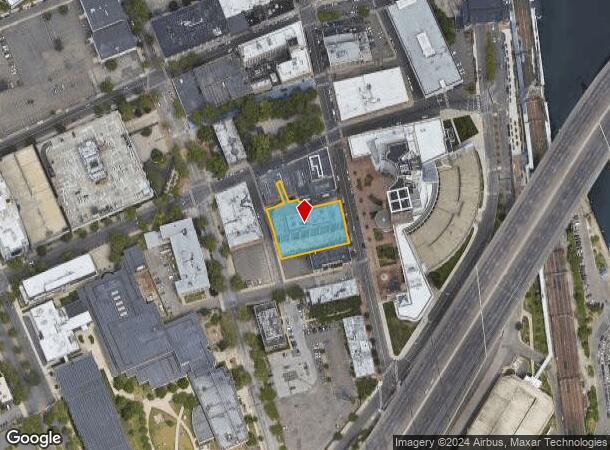  855 Main St, Bridgeport, CT Parcel Map