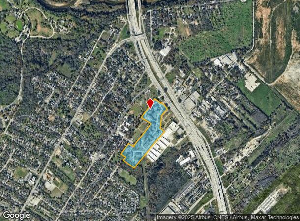  500 Bastrop Hwy N, Austin, TX Parcel Map