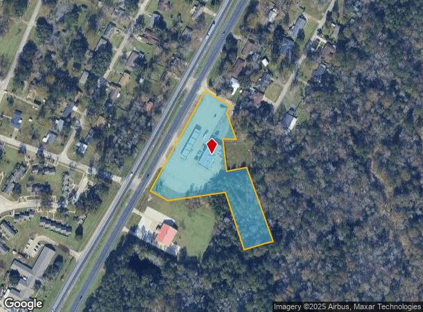  701 S Temple Dr, Diboll, TX Parcel Map