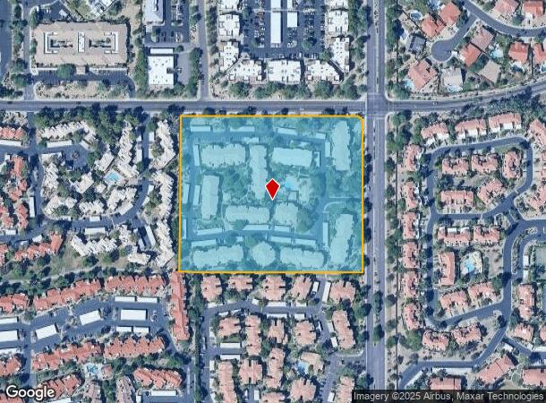  9750 N 96Th St, Scottsdale, AZ Parcel Map