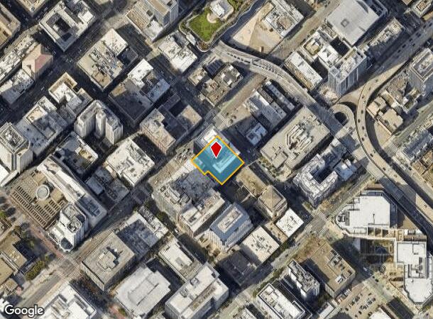  222 2Nd St, San Francisco, CA Parcel Map