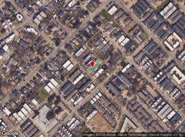  2314 Kirby St, Dallas, TX Parcel Map