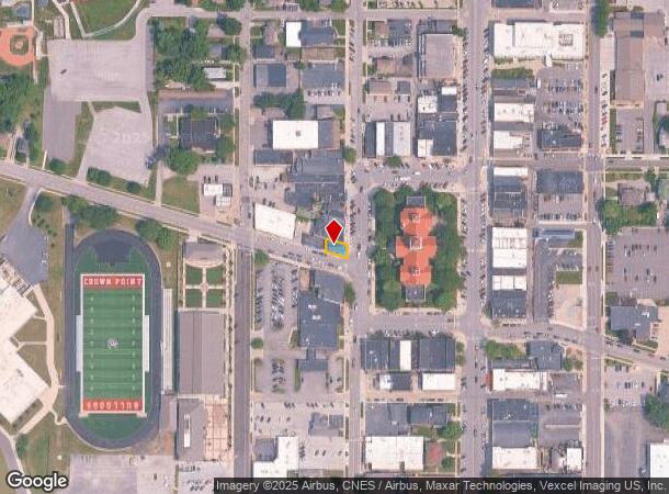 1 N Court St, Crown Point, IN Parcel Map