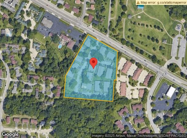  460 E Dayton Yellow Springs Rd, Fairborn, OH Parcel Map