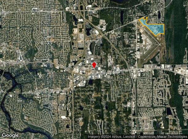  1700 Monument Rd, Jacksonville, FL Parcel Map