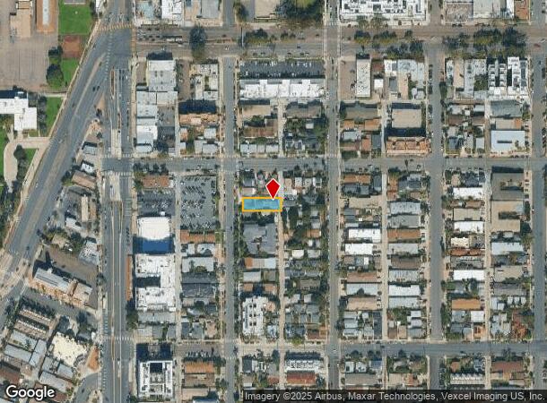 4177 Georgia St, San Diego, CA Parcel Map
