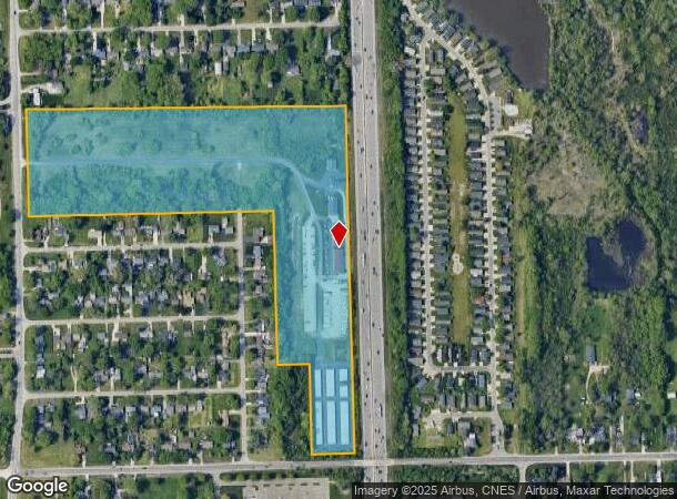  4371 Torrey Rd, Flint, MI Parcel Map