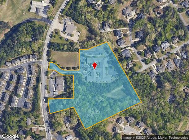6009 Suwanee Dam Rd, Sugar Hill, GA Parcel Map