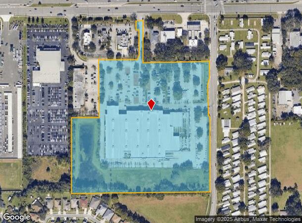  1515 E Brandon Blvd, Brandon, FL Parcel Map