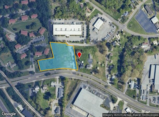  3725 Middlebrook Pike, Knoxville, TN Parcel Map