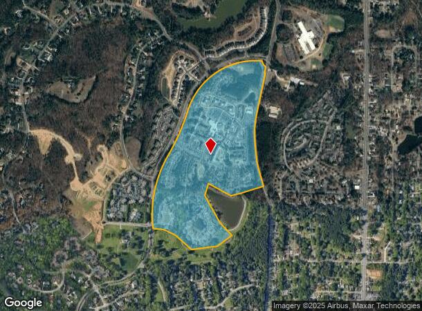  2600 Croasdaile Farm Pky, Durham, NC Parcel Map