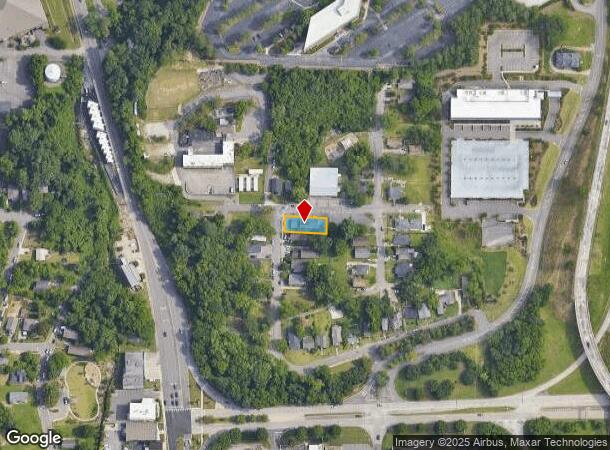  1821 25Th Ct S, Birmingham, AL Parcel Map