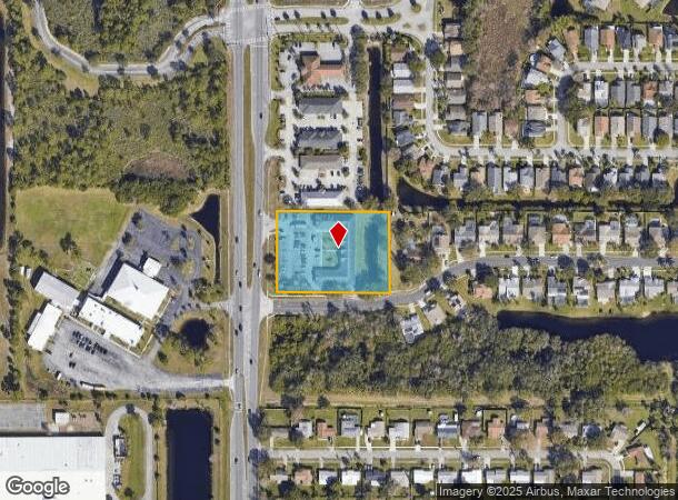  4301 N Wickham Rd, Melbourne, FL Parcel Map