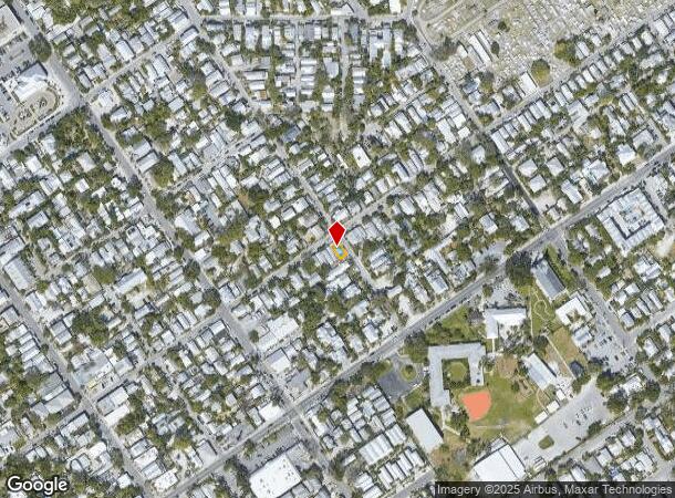 632 Olivia St, Key West, FL Parcel Map