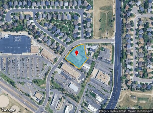  5594 S Gibraltar Way, Centennial, CO Parcel Map