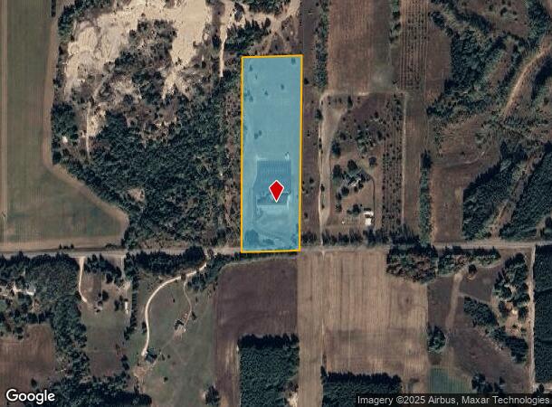6563 E Harrys Rd, Traverse City, MI Parcel Map