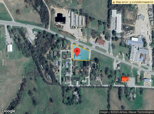  1103 W Main St, Green Forest, AR Parcel Map