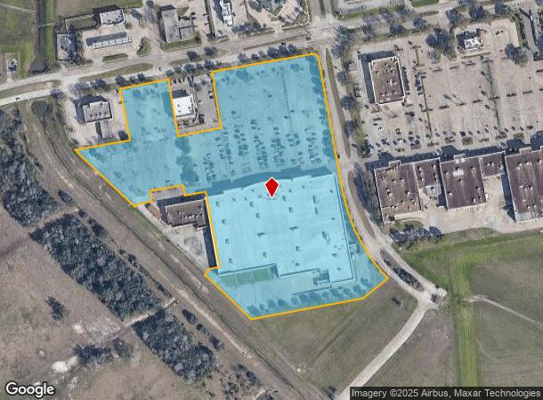1801 W Bay Area Blvd, Webster, TX Parcel Map