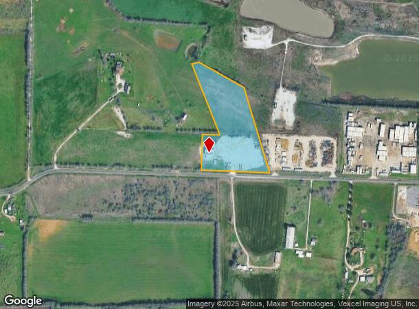  9910 Fm 1384, Justin, TX Parcel Map