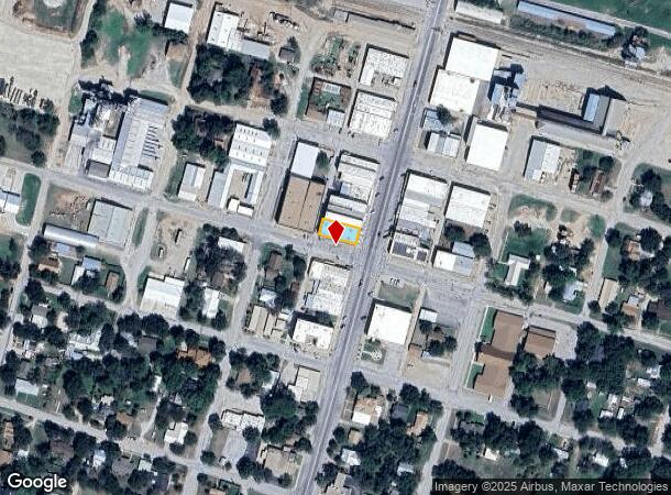  100 N Texas St, De Leon, TX Parcel Map