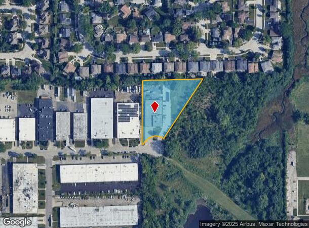  910 W National Ave, Addison, IL Parcel Map