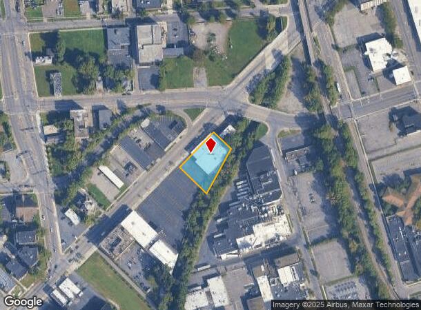 317 W Onondaga St W, Syracuse, NY Parcel Map