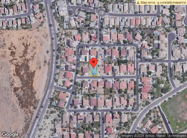  2410 W Desperado Way, Phoenix, AZ Parcel Map