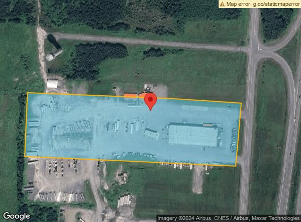  61 W Service Rd, Champlain, NY Parcel Map