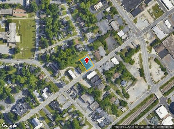 706 W English Rd, High Point, NC Parcel Map