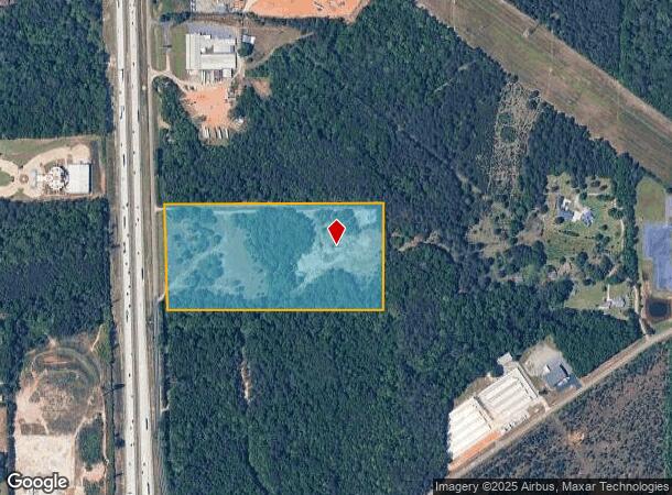 Peavy Rd, Byron, GA Parcel Map