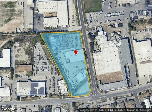  1 Coca Cola Pl, San Antonio, TX Parcel Map